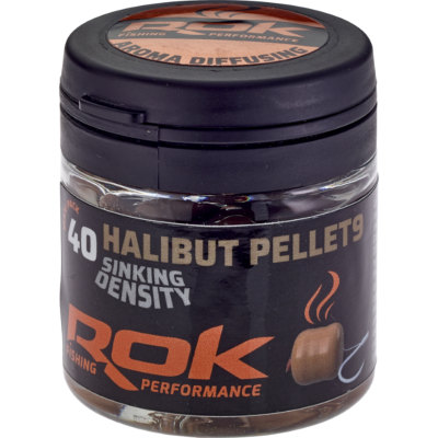 ROK Halibut Pellet 9 Dip Sinking Density (x40)