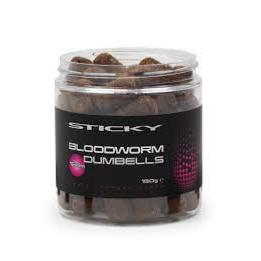 STICKY BAITS Dumbell Hookbaits Bloodworm