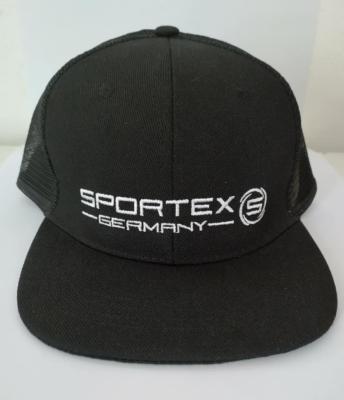 SPORTEX Snap Cap Mesh 6 Panel Black