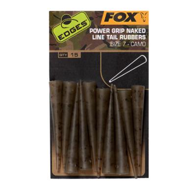 FOX Edges Camo Power Grip Naked Tail Rubbers 7 (x10)