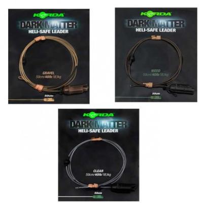 KORDA Dark Matter Leader Heli Safe 40lbs (50cm)