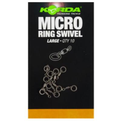 KORDA Micro Rig Ring Swivel Large (x10)
