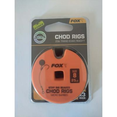 FOX Stiff Chod Rig Standard (x3)