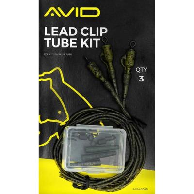 AVID CARP Lead Clip Tube Kit (x3)