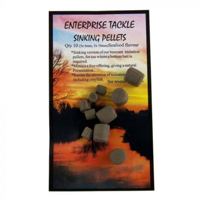 ENTERPRISE TACKLE Sinking Pellets (6mm et 10mm)