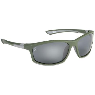 FOX Collection Green & Silver Frame / Grey Lens