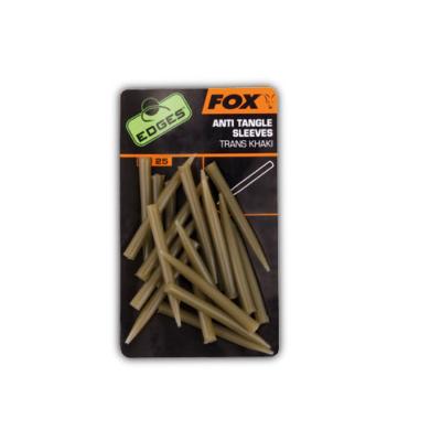 FOX Edges Anti Tangle Sleeves Trans Khaki (x25)