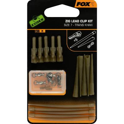 FOX Edges Zig Lead Clip Kit (x5)