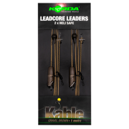 KORDA Kable Leadcore Heli Safe (1m) (x2)