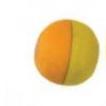 MILO Mousse Ziggry Ball Jaune / Orange (x5)