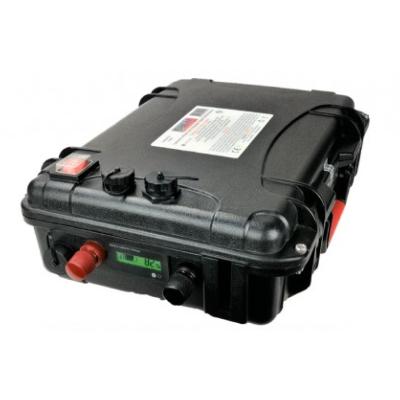 PROLITH Batterie Valise Lithium Ion Polymère 24V 120Ah+ Sortie Régulée 12V + Chargeur