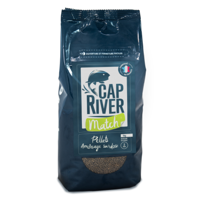 CAP RIVER Match Pellets Amorçage Surdosés (1kg)