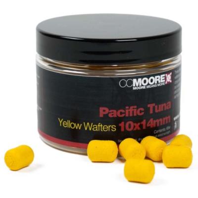 CC MOORE Pacific Tuna Dumbell Wafters Yellow 10x15mm (x65)