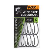 FOX Hameçons Wide Gape Long Shank (x10)