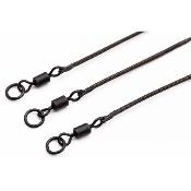 KORDA Kable Leadcore Leader Ring Swivel 50cm (x3)