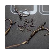 AVID CARP Outline Micro Ringed Hookbait Swivels (x20)