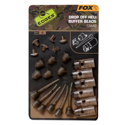 FOX Edges Camo Drop Off Heli Buffer Bead Kit (x6)