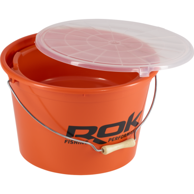 ROK Kit Amorçage Orange 25L (Seau + Couvercle + Cuvette)
