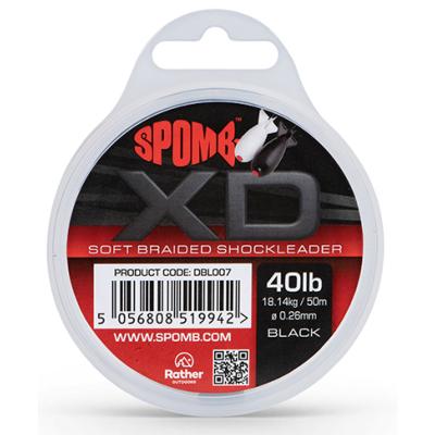 SPOMB Braid Leader Black 40lbs (50m)