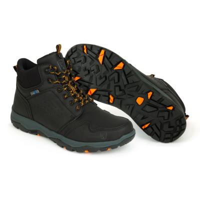 FOX Collection Black / Orange Mid Boots