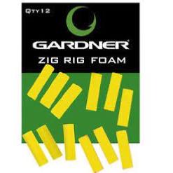 GARDNER Zig Rig Foam Jaune (x12)