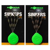 KORDA Dark Matter Sinkers Large (x12)