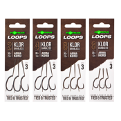 KORDA Loop Rig Klor B (x3)