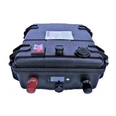 PROLITH Batterie Valise Lithium Ion Polymère 12V 60Ah + Sortie Régulée 12V + Chargeur